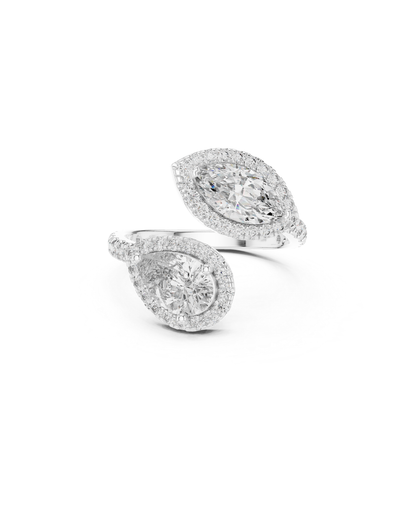 Mix Shape 1.63 CT.Diamond Ring