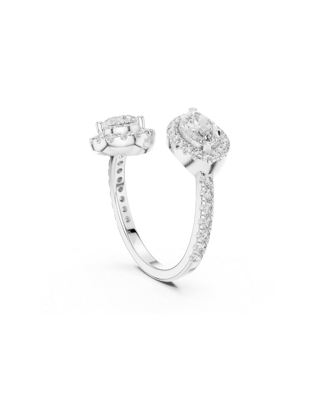 Mix Shape 1.63 CT.Diamond Ring