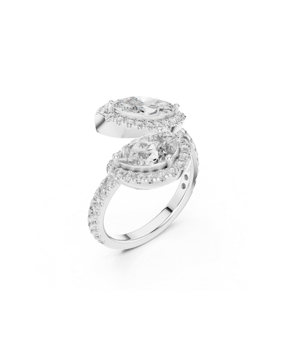 Mix Shape 1.63 CT.Diamond Ring