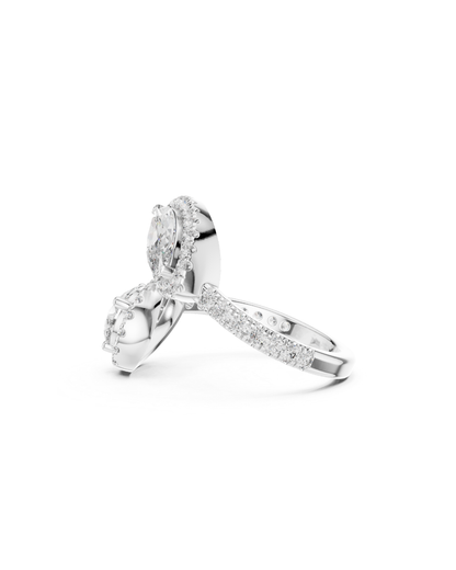Mix Shape 1.63 CT.Diamond Ring