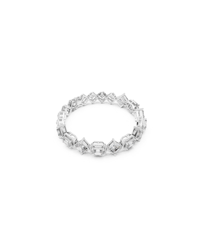 Emerald-Aser Mix Lab grown Diamond Bracelet