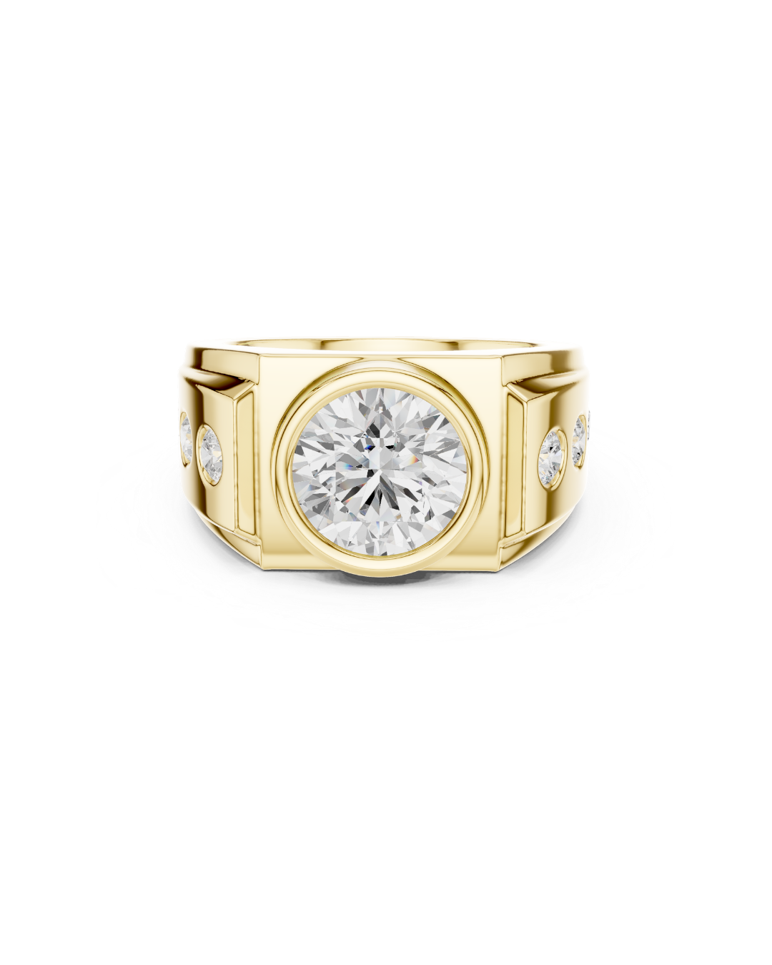 Round Shape 3.00 CT.Diamond Ring