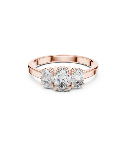 Oval Shape Lab Grown Diamond Ring
