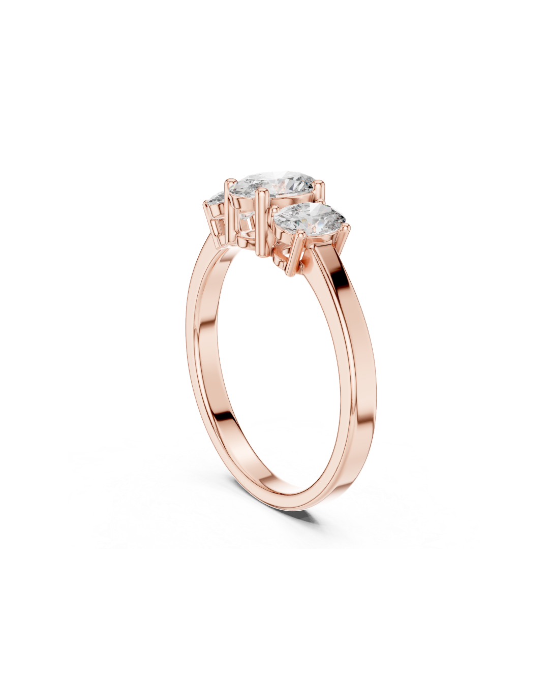 Oval Shape Lab Grown Diamond Ring