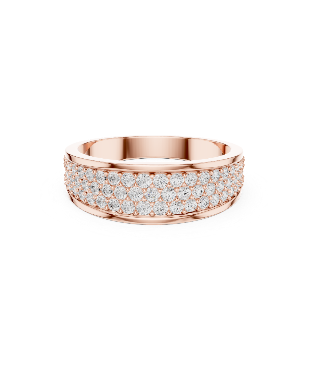Round Shape 0.95 CT.Diamond Ring