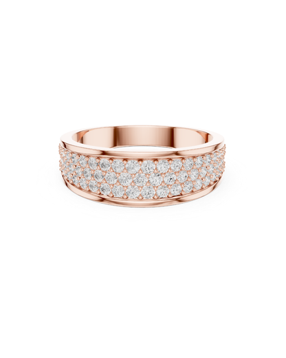 Round Shape 0.95 CT.Diamond Ring