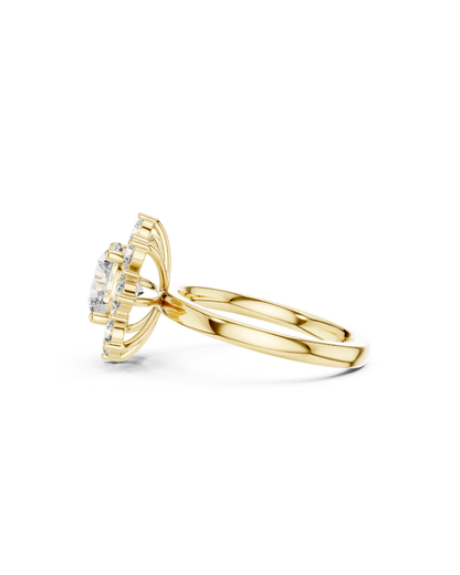 Round Shape 2.74 CT.Diamond Ring