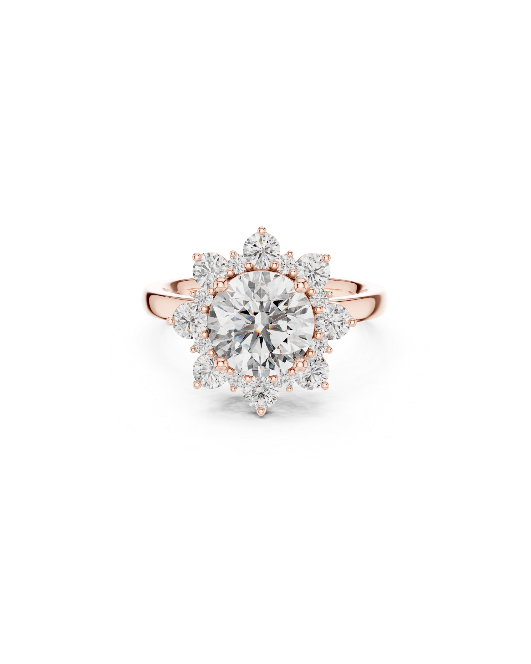 Round Shape 2.74 CT.Diamond Ring
