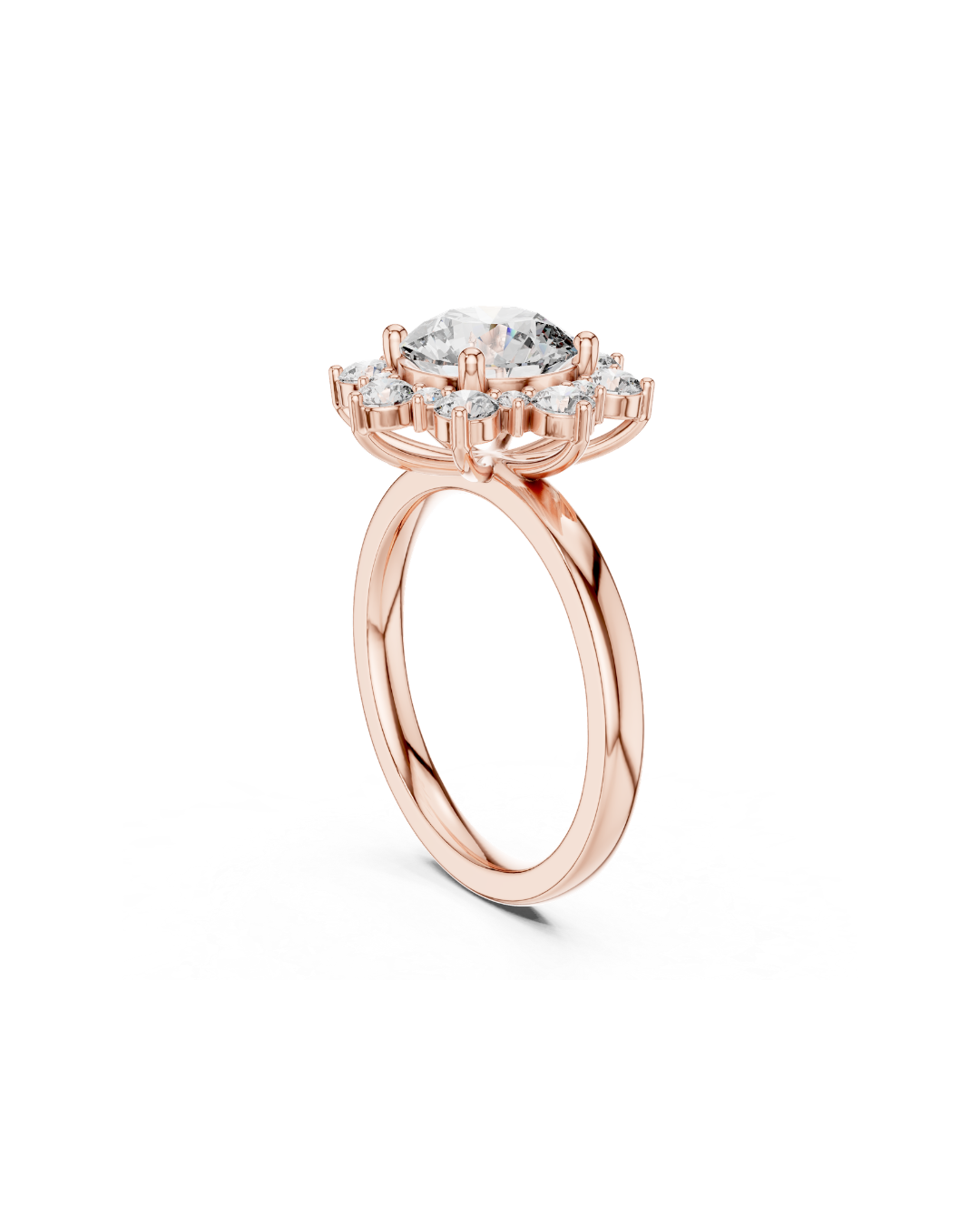 Round Shape 2.74 CT.Diamond Ring