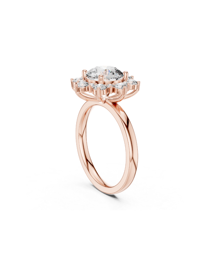 Round Shape 2.74 CT.Diamond Ring