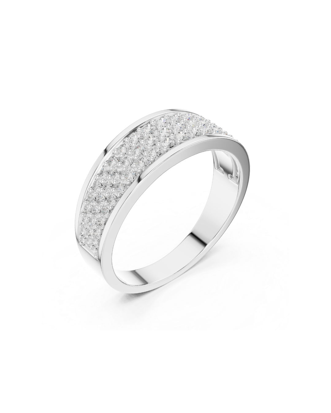 Round Shape 0.95 CT.Diamond Ring