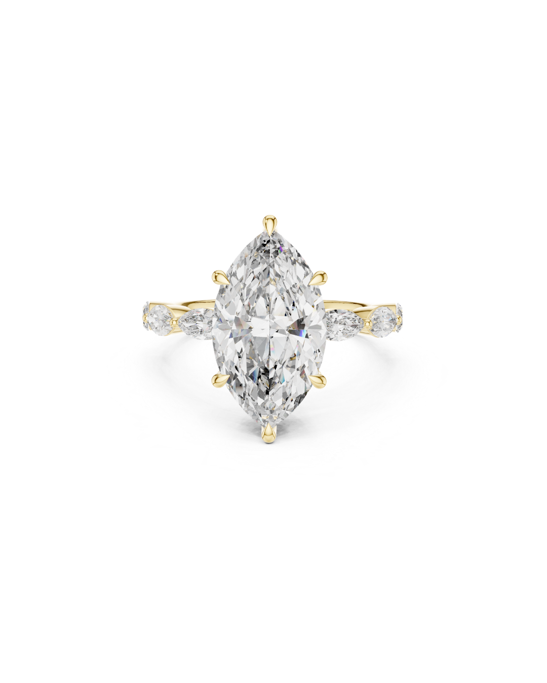 Marquice Shape 4.00 CT.Diamond Ring