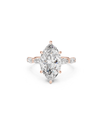 Marquice Shape 4.00 CT.Diamond Ring