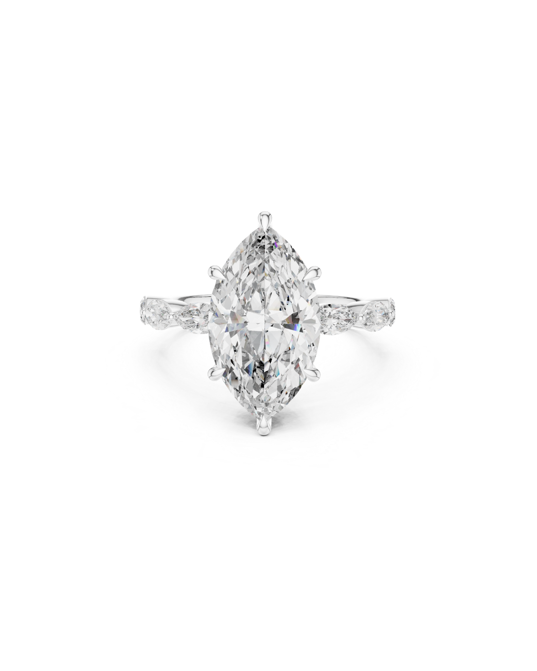 Marquice Shape 4.00 CT.Diamond Ring
