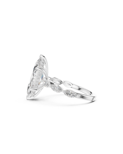 Marquice Shape 4.00 CT.Diamond Ring