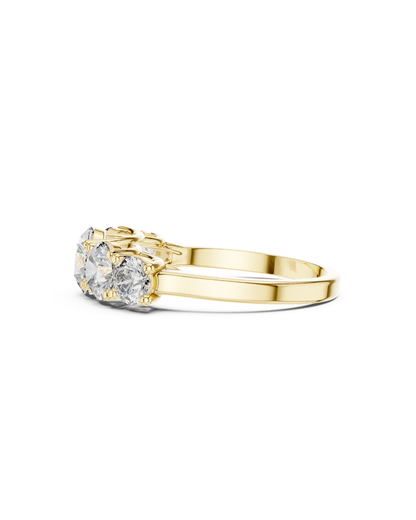 Round Shape Lab Grown Diamond Ring