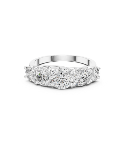 Round Shape Lab Grown Diamond Ring