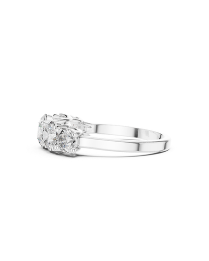 Round Shape Lab Grown Diamond Ring