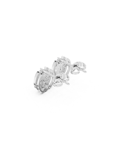 Round Shape 0.45 CT.Diamond Earring