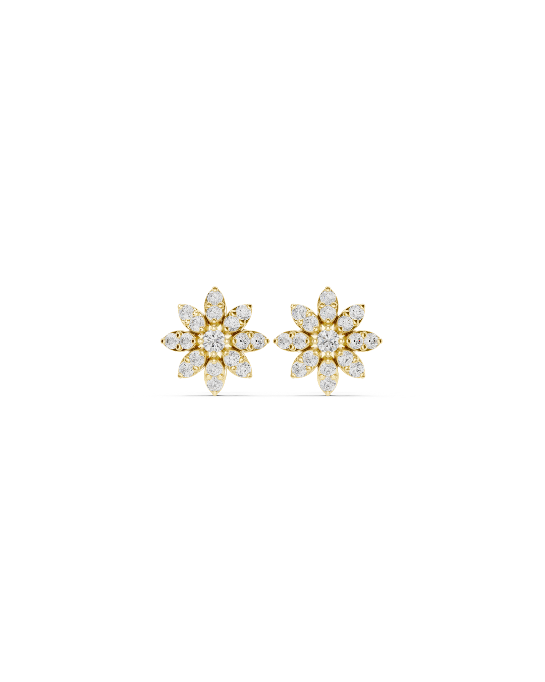 Round Shape 0.47 CT.Diamond Earring