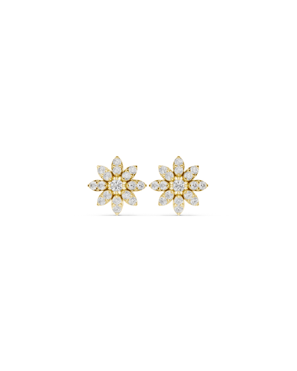 Round Shape 0.47 CT.Diamond Earring