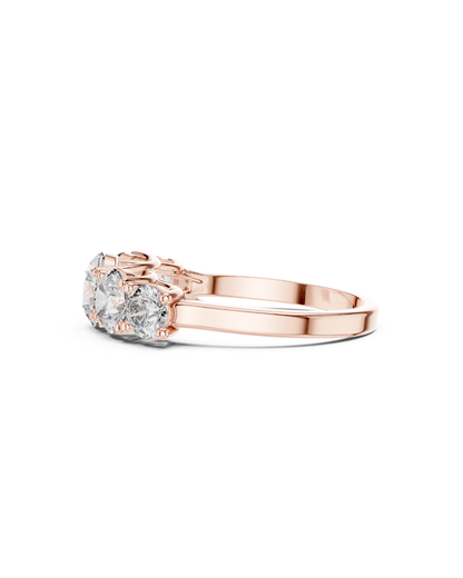 Round Shape Lab Grown Diamond Ring