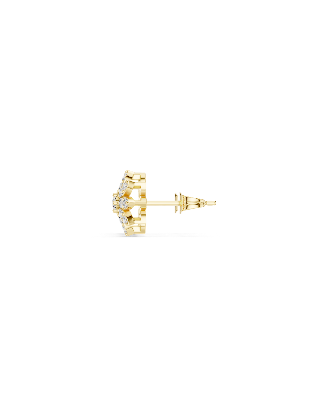 Round Shape 0.47 CT.Diamond Earring