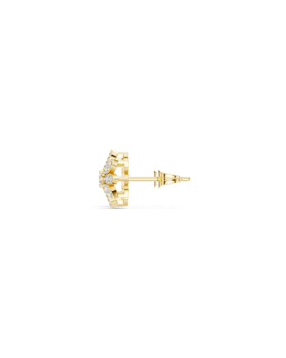 Round Shape 0.47 CT.Diamond Earring