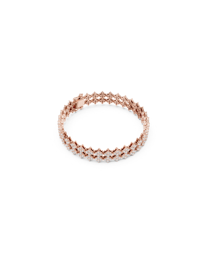 Round Shape Lab Grown Diamond Bracelet