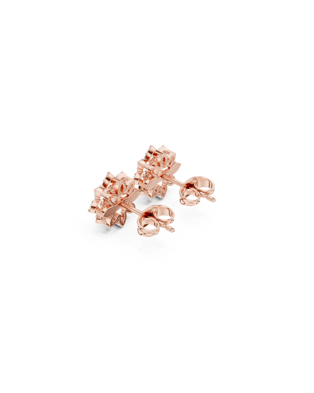 Round Shape 0.47 CT.Diamond Earring