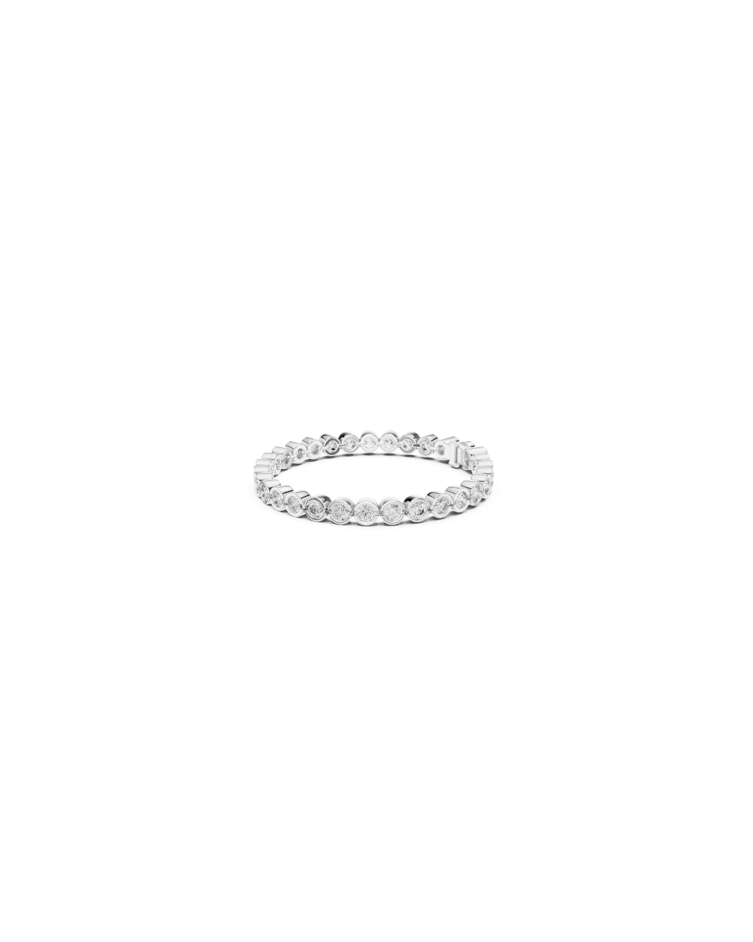 Round Shape Lab Grown Diamond Bracelet