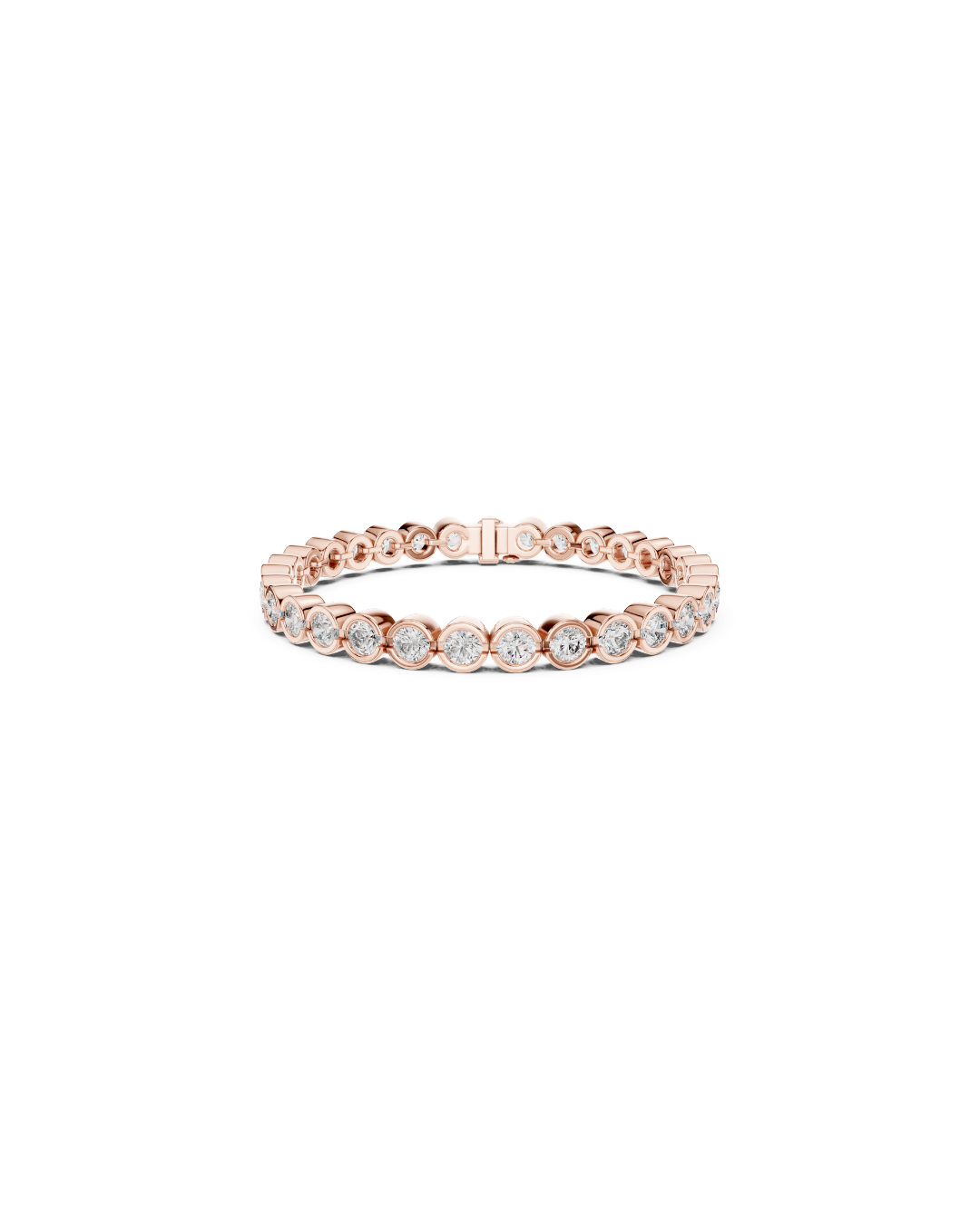 Round Shape Lab Grown Diamond Bracelet