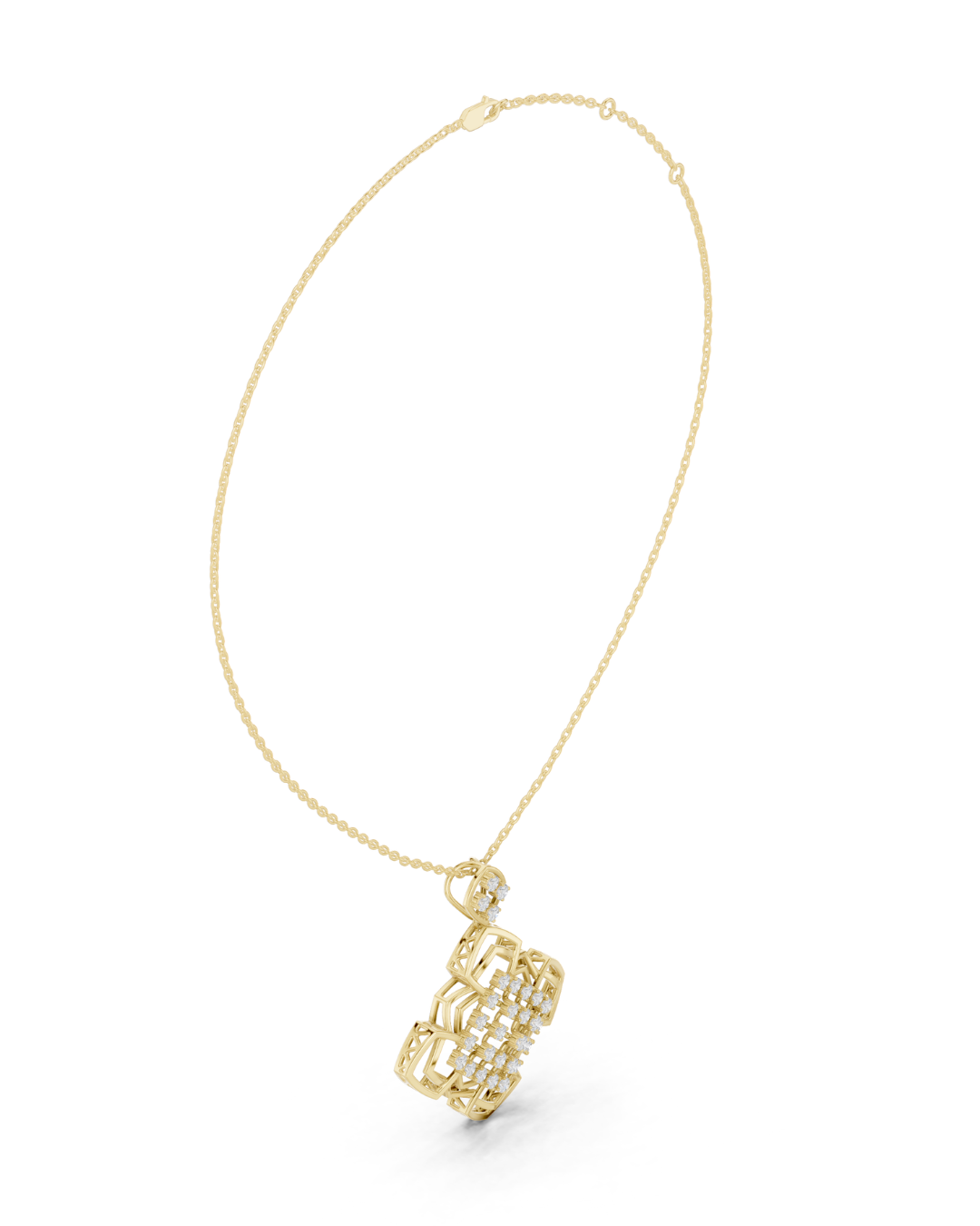 Round Shape 1.02 CT.Diamond Pendal