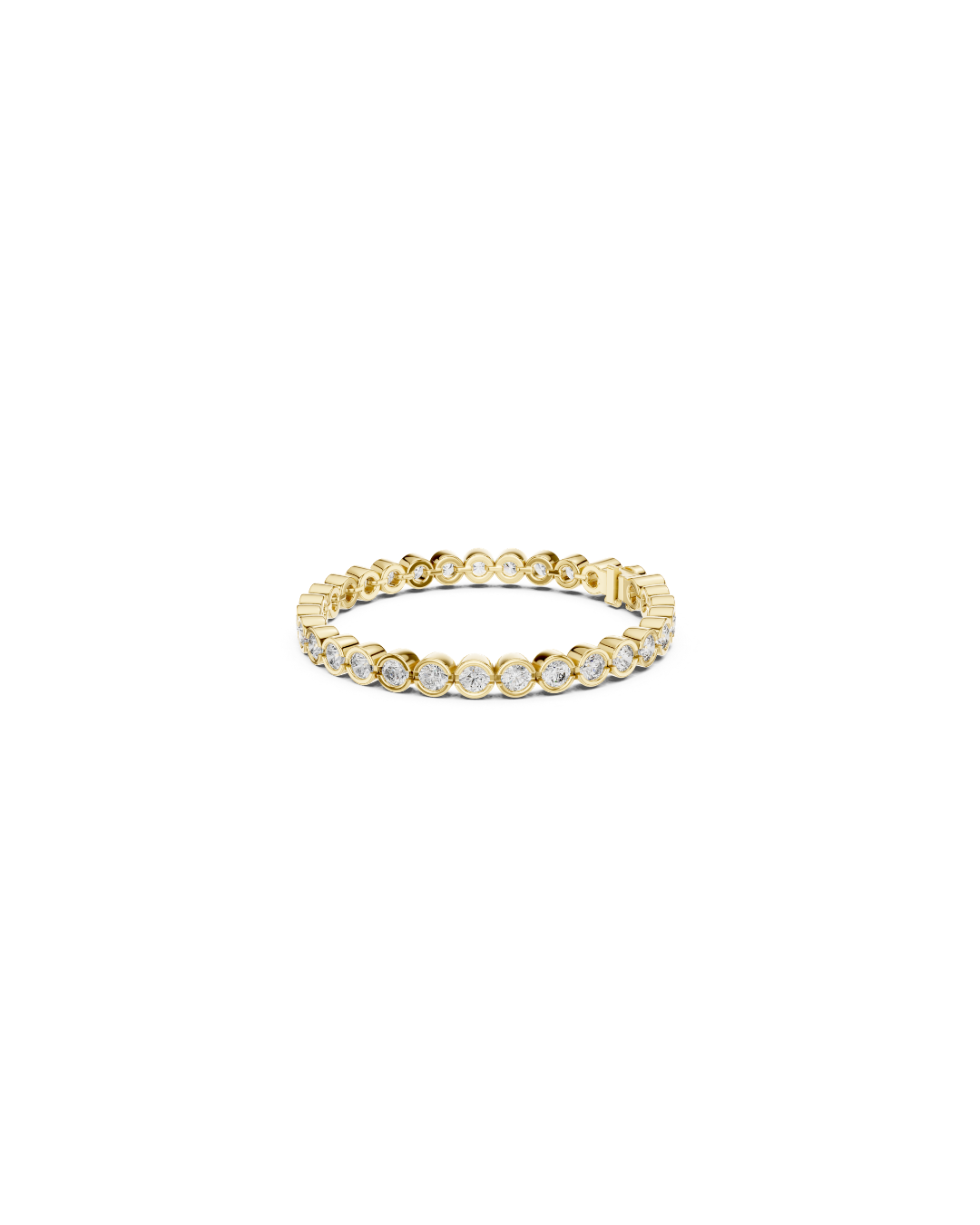 Round Shape Lab Grown Diamond Bracelet