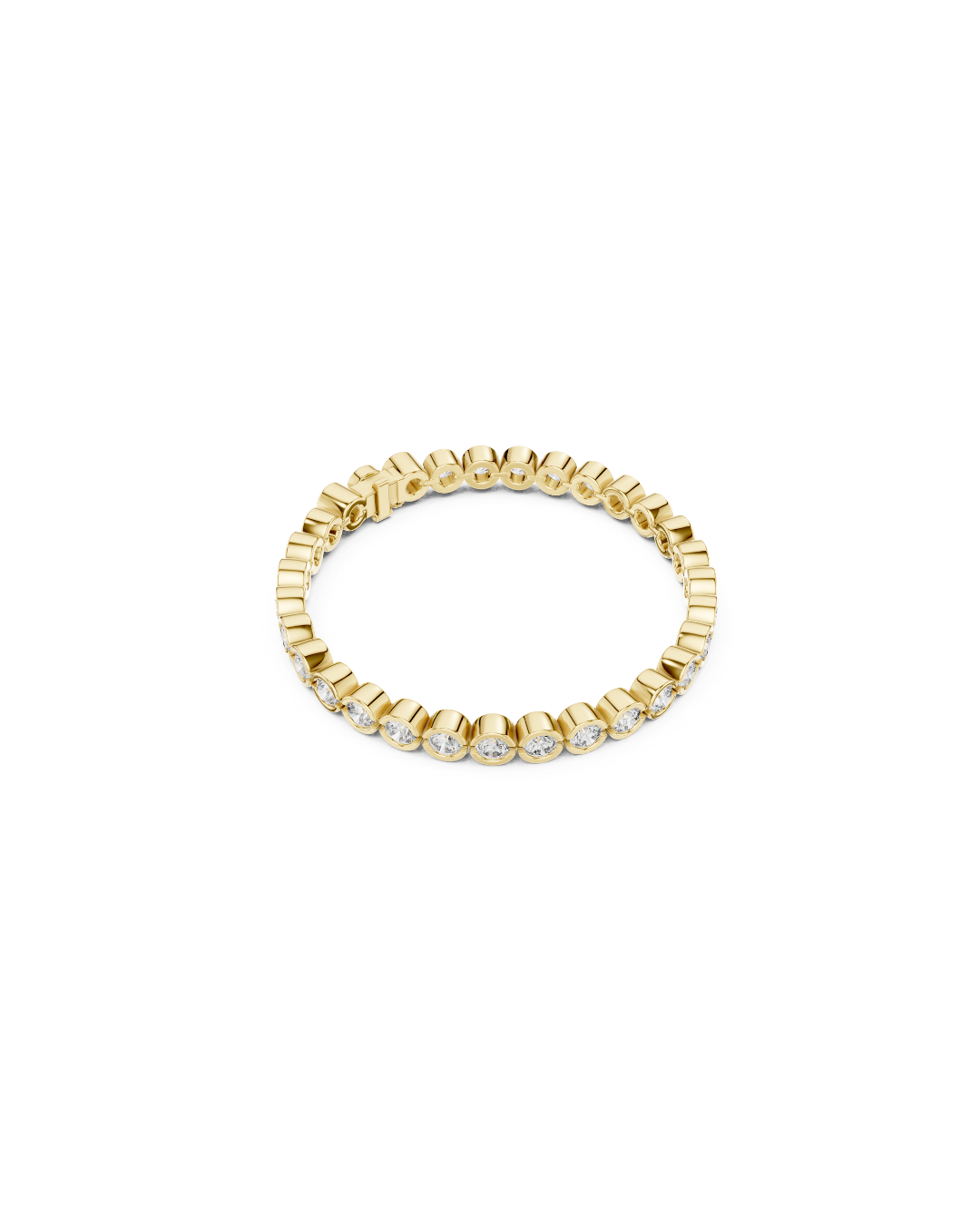 Round Shape Lab Grown Diamond Bracelet