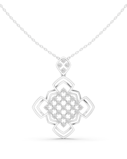 Round Shape 1.02 CT.Diamond Pendal