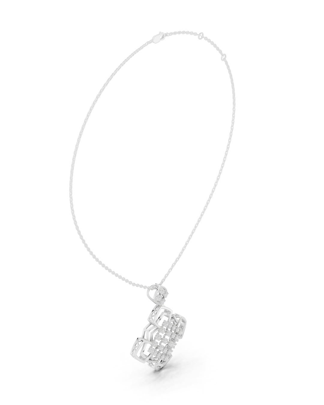 Round Shape 1.02 CT.Diamond Pendal