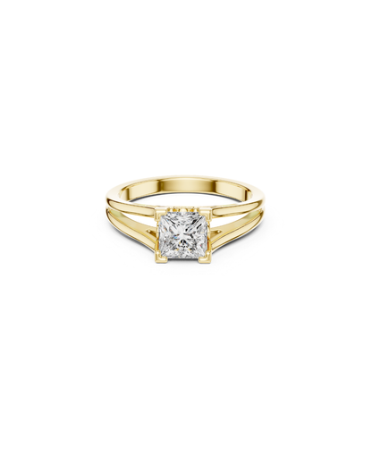 Princess Shape Lab Grown Diamond Ring