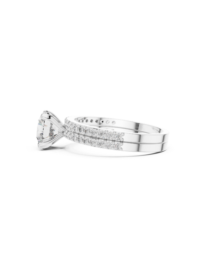 Round Shape Lab Grown Diamond Ring