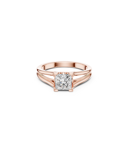 Princess Shape Lab Grown Diamond Ring