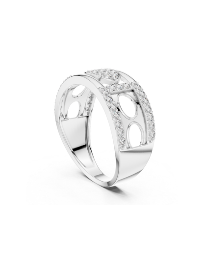 Round Shape 0.60 CT.Diamond Ring