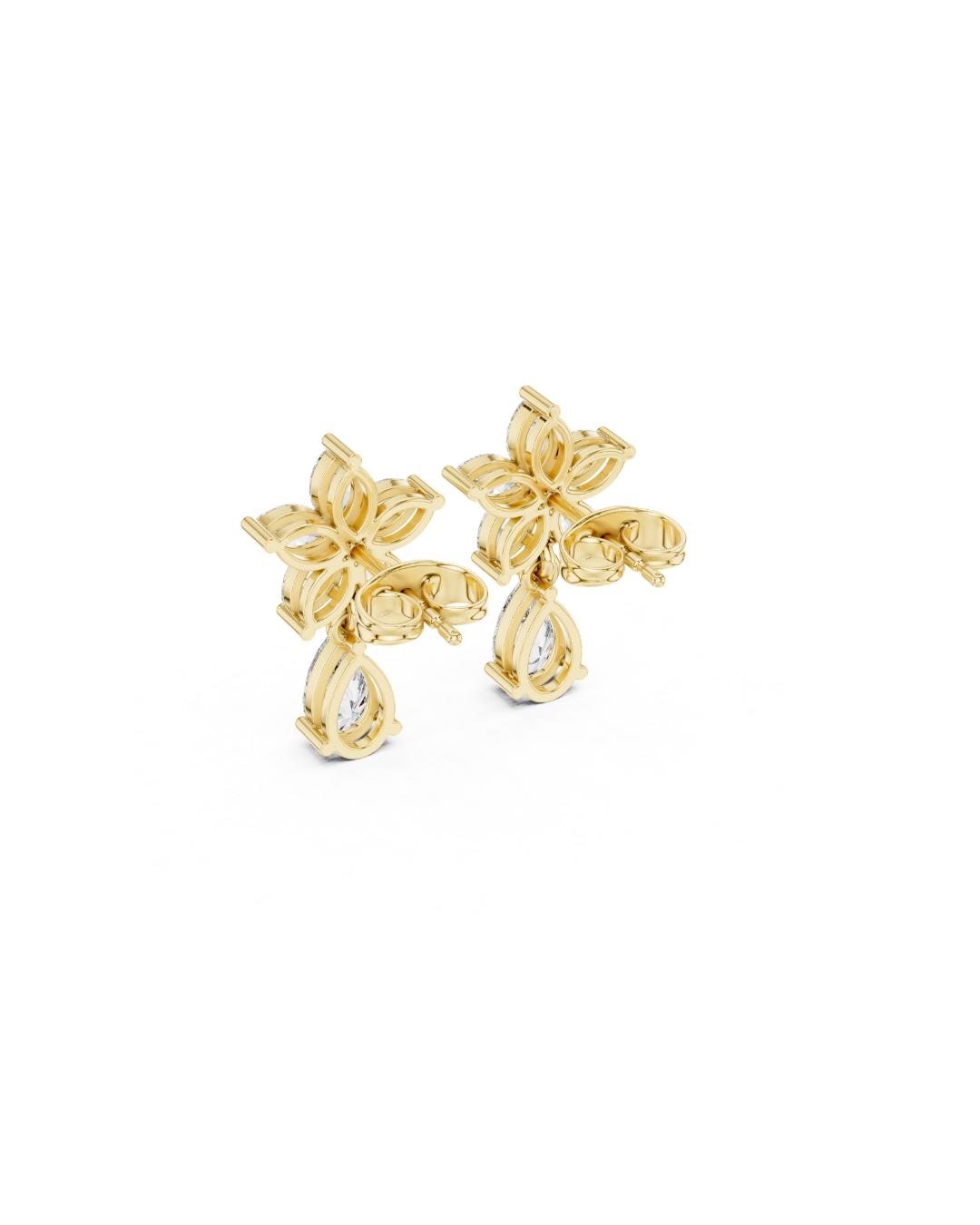 Round Shape 1.00 CT.Diamond Earring