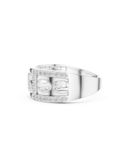 Round Shape 0.60 CT.Diamond Ring