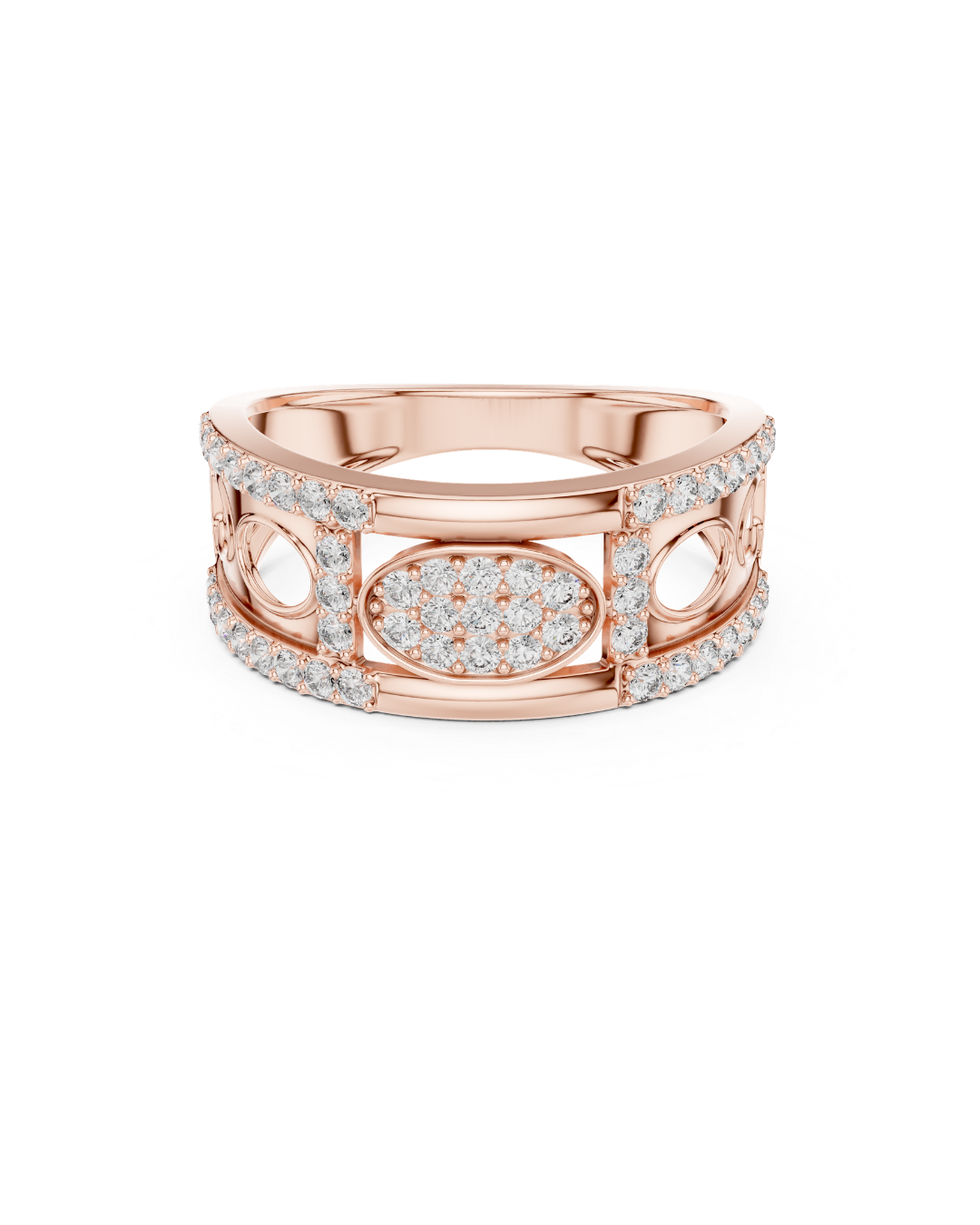 Round Shape 0.60 CT.Diamond Ring