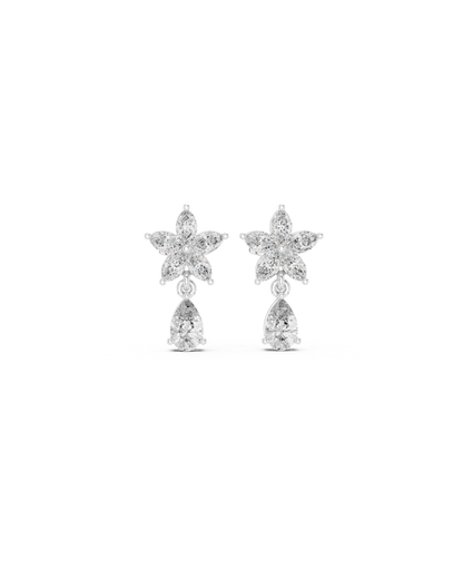 Round Shape 1.00 CT.Diamond Earring