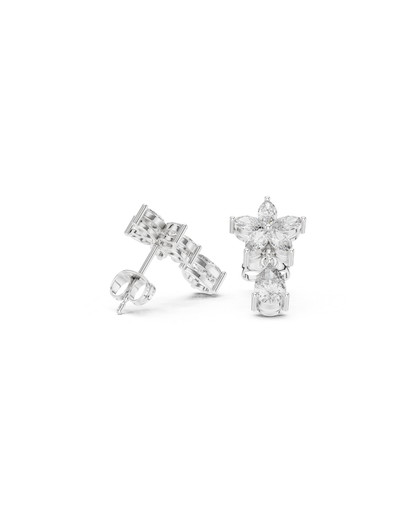 Round Shape 1.00 CT.Diamond Earring