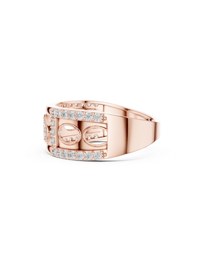 Round Shape 0.60 CT.Diamond Ring
