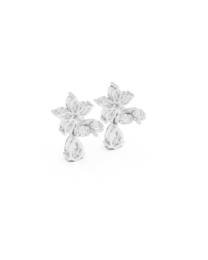 Round Shape 1.00 CT.Diamond Earring