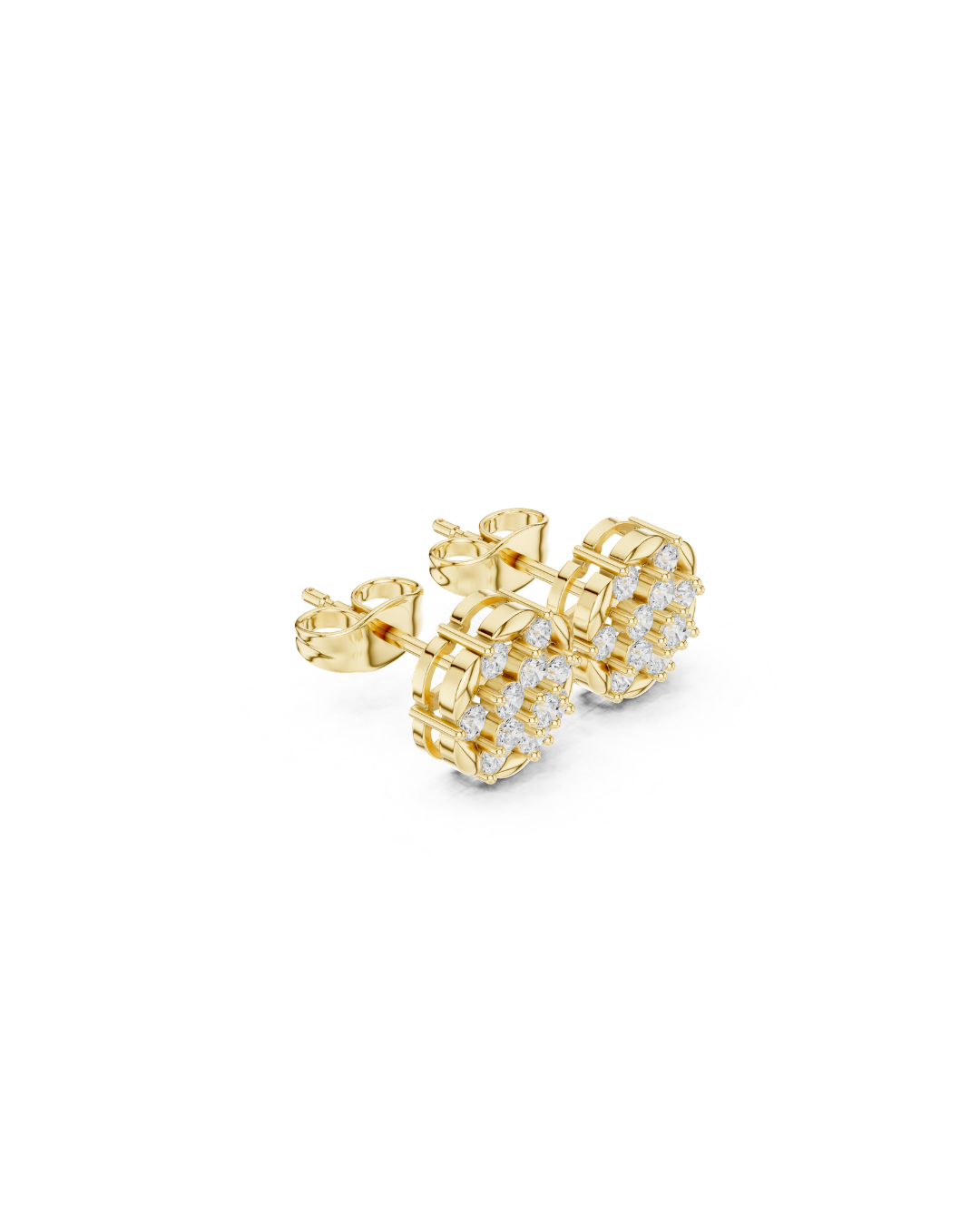 Round Shape 0.47 CT.Diamond Earring
