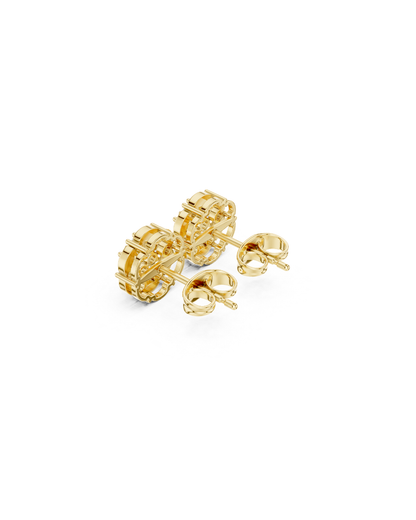 Round Shape 0.47 CT.Diamond Earring